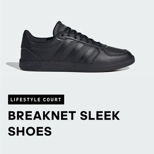 Adidas Breaknet Sleek Women's Black Sneakers